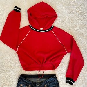 Garage Cropped Hoodie